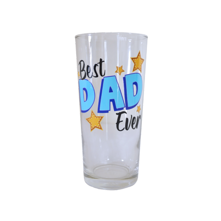 Long Glass 430ml Best DAD Ever