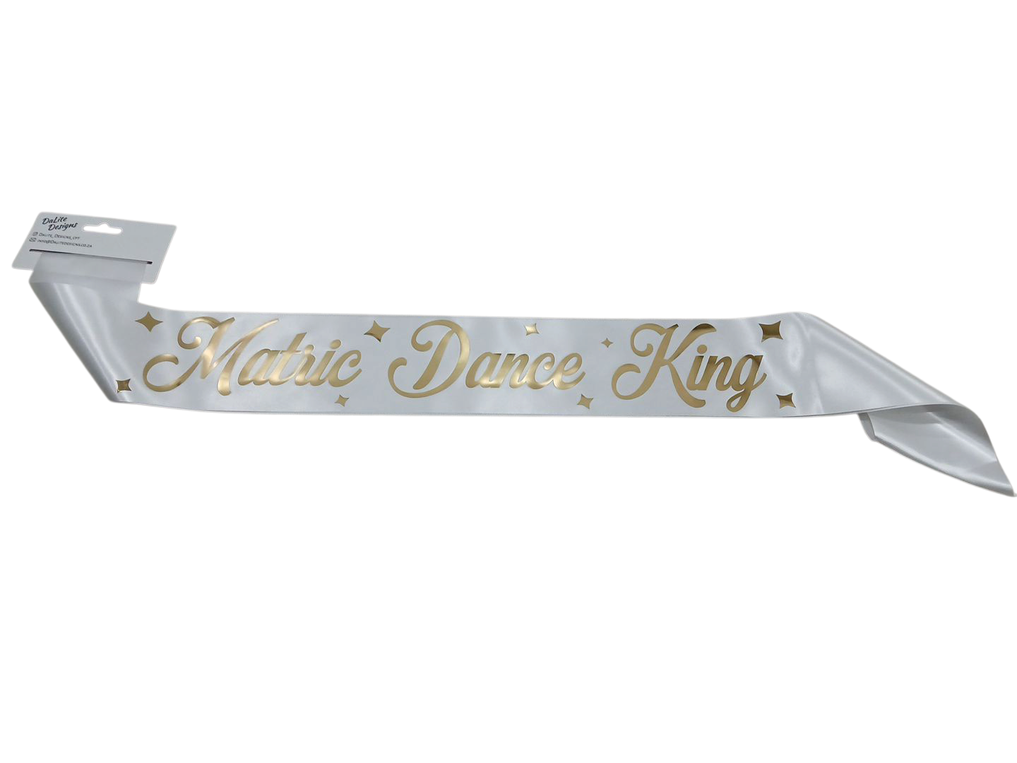 Matric Dance King Gold Foil — reign at your dance