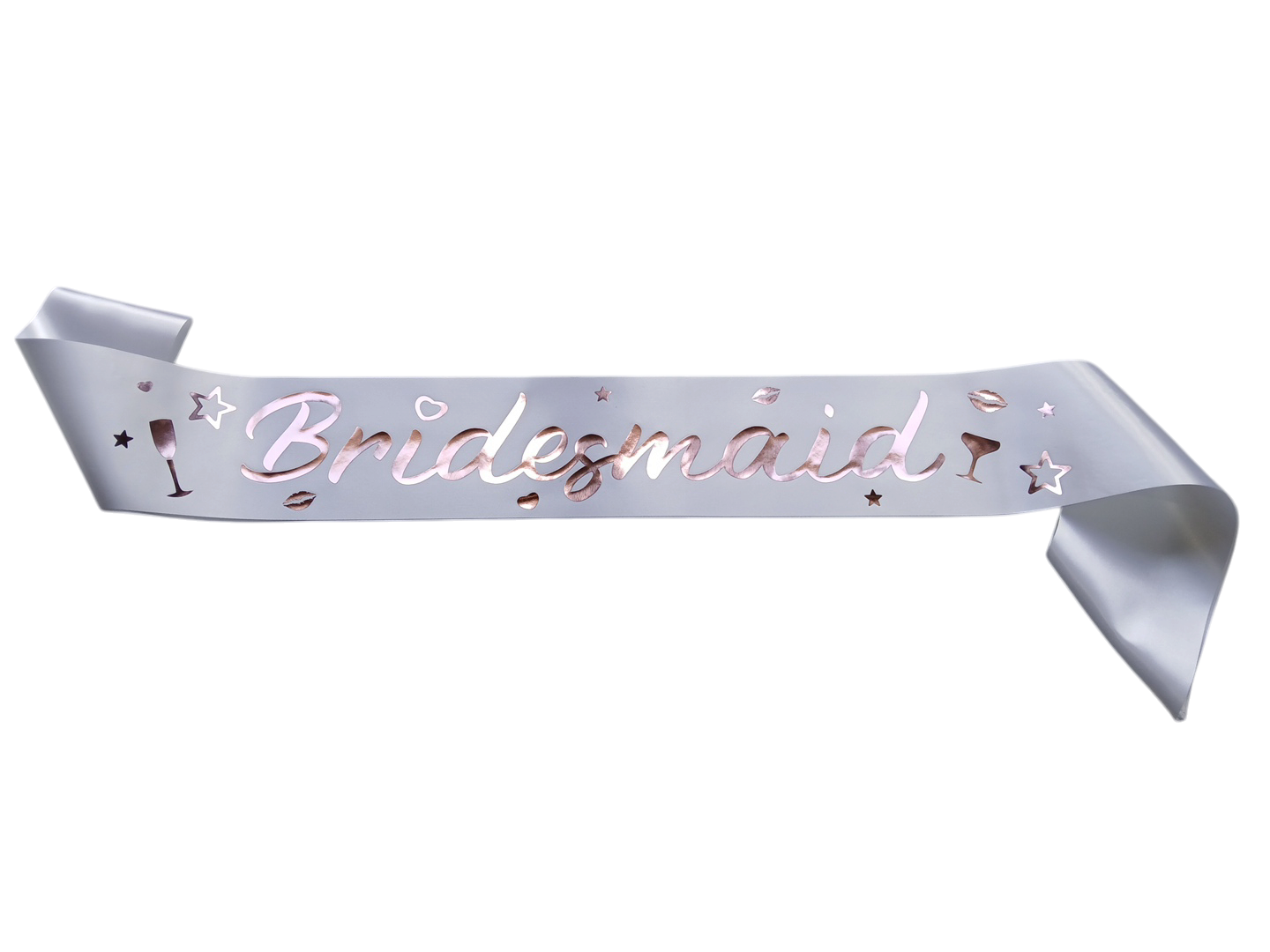 Bridesmaid Rose Gold Foil