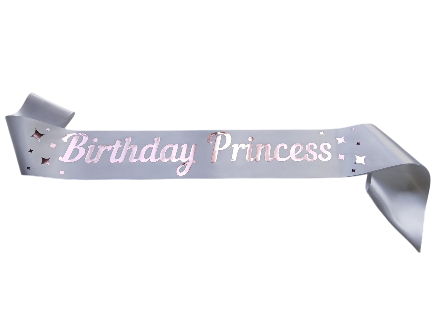 Birthday Princess Rose Gold Foil