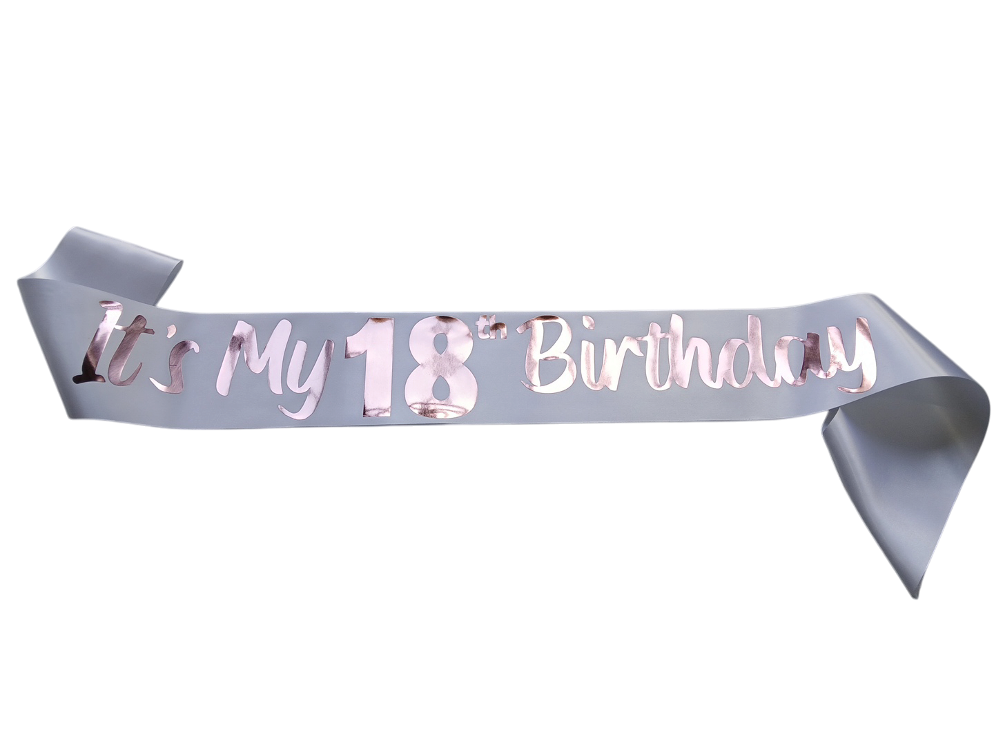 My 18th Birthday Rose Gold Foil
