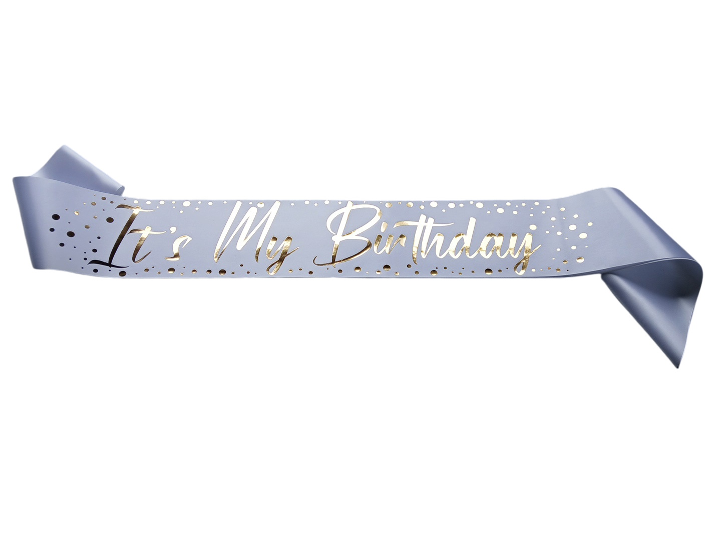 It’s My Birthday Sparkle Gold Foil