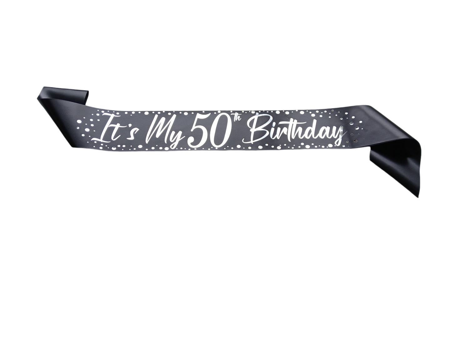 50th Sparkle Silver Foil