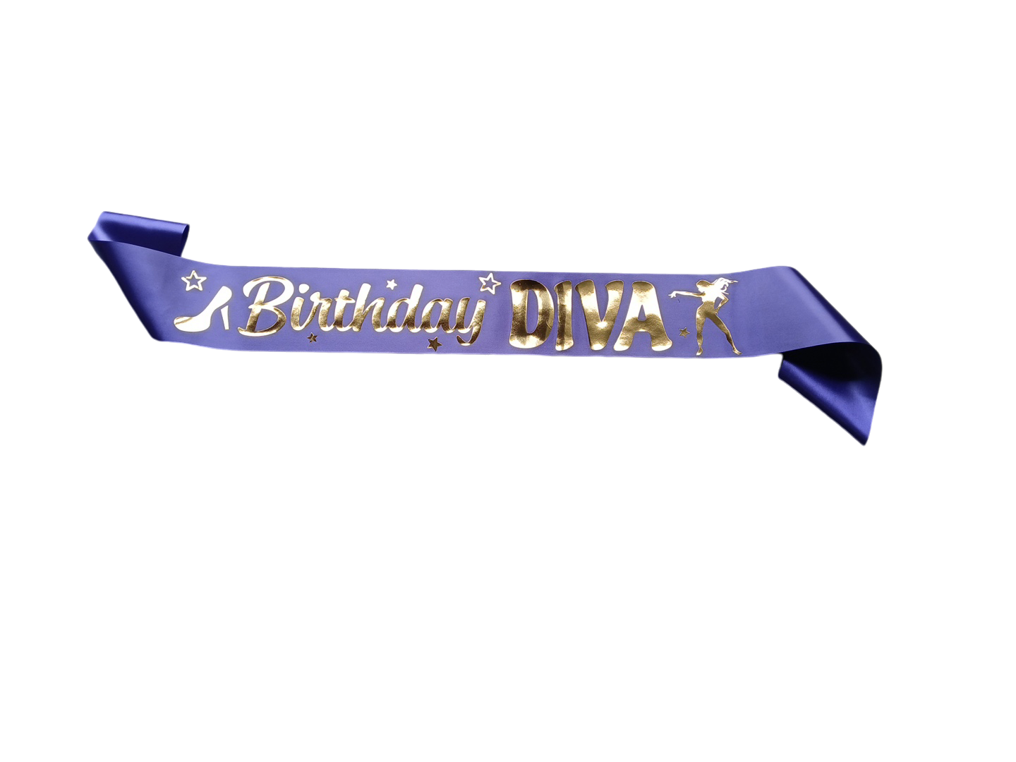 Birthday Diva Gold Foil