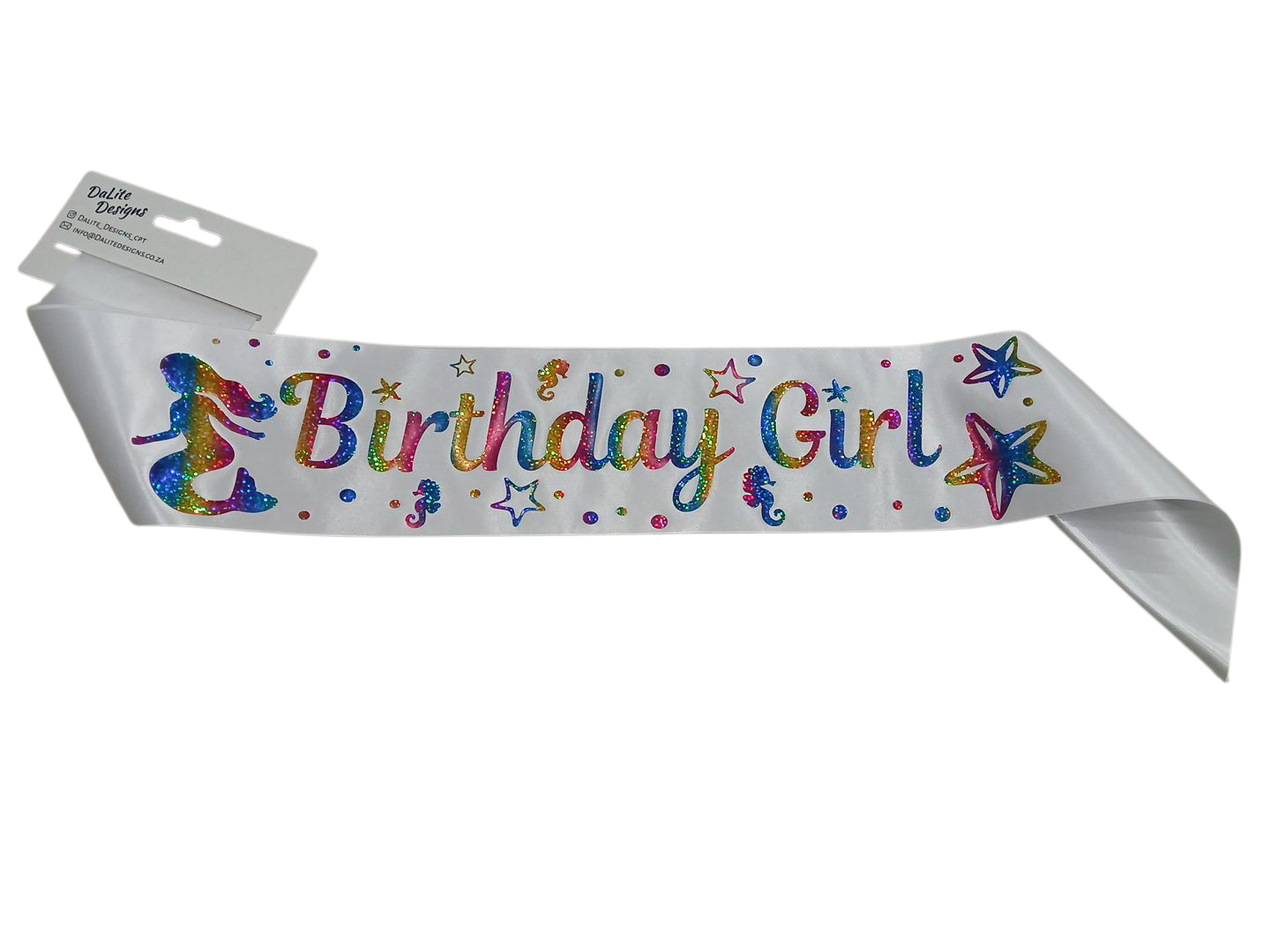 Mermaid Holographic Rainbow