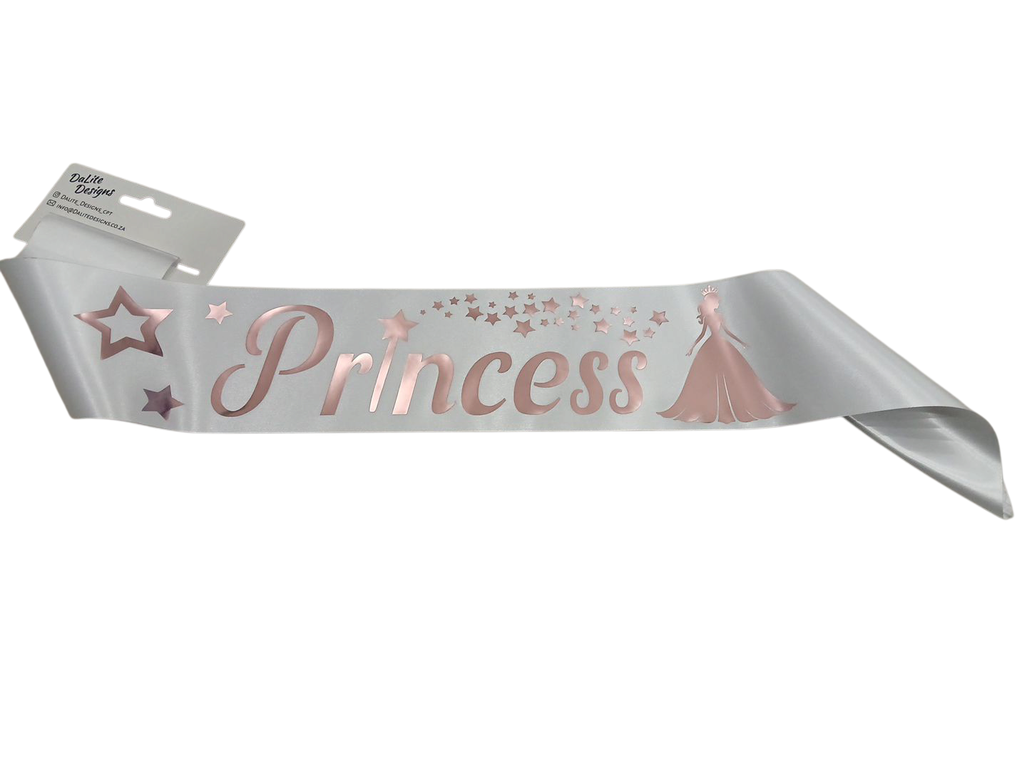 Girls Princess Rose Gold Foil