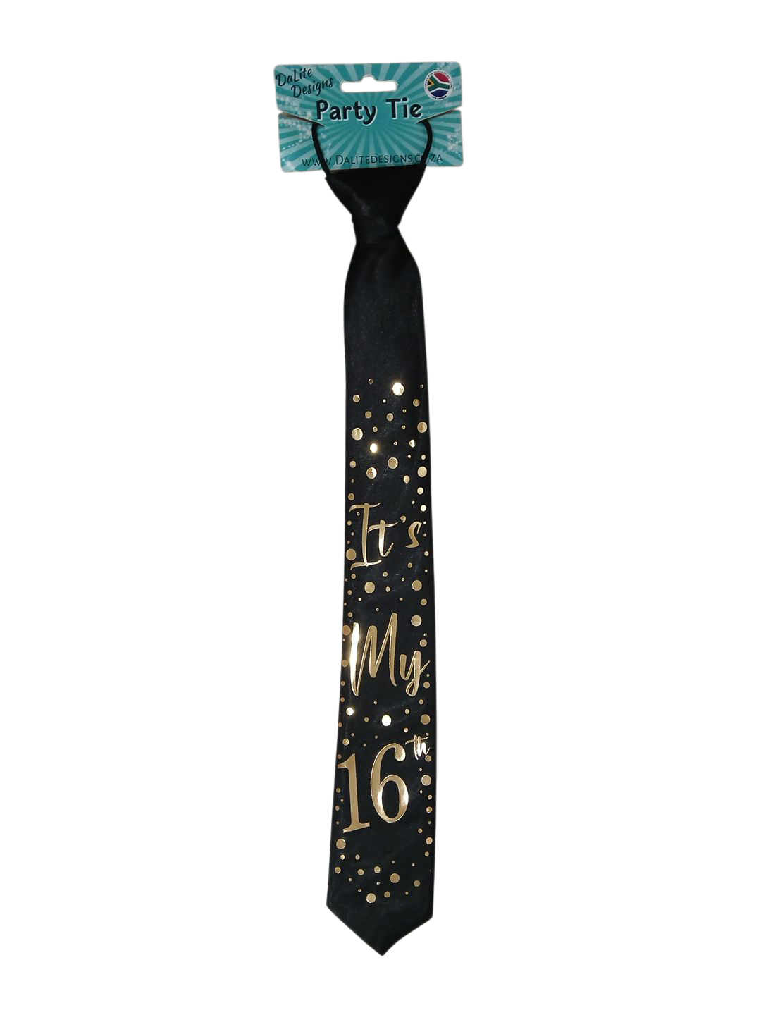 16th Sparkle Gold Foil