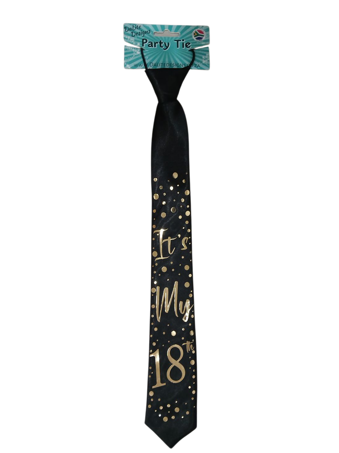 18th Sparkle Gold Foil