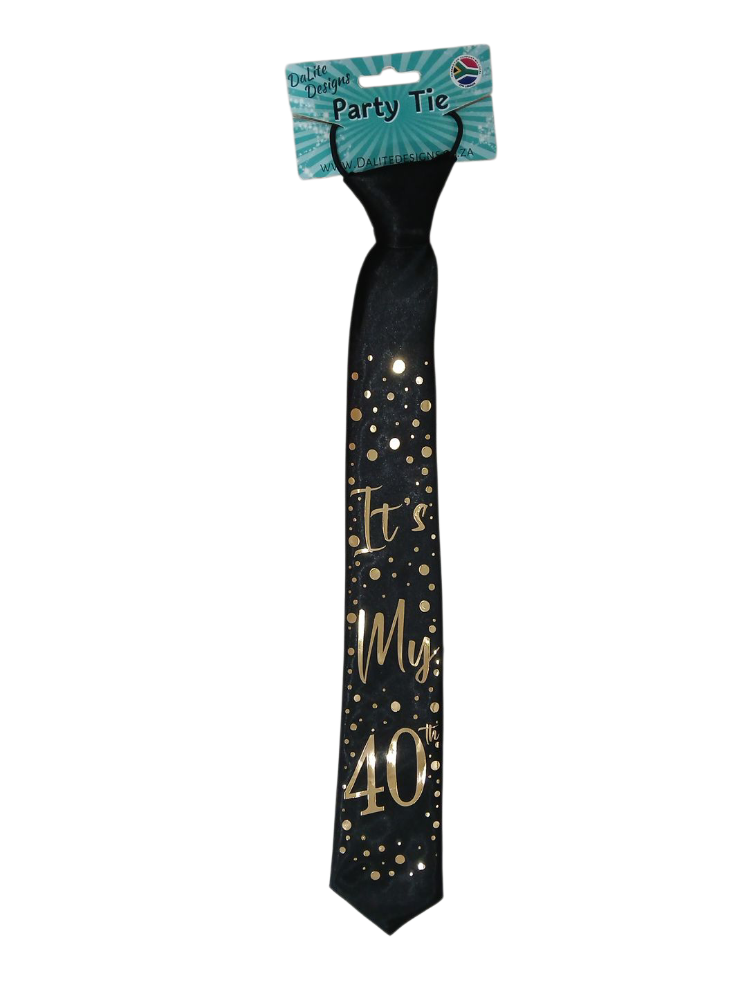 40th Sparkle Gold Foil