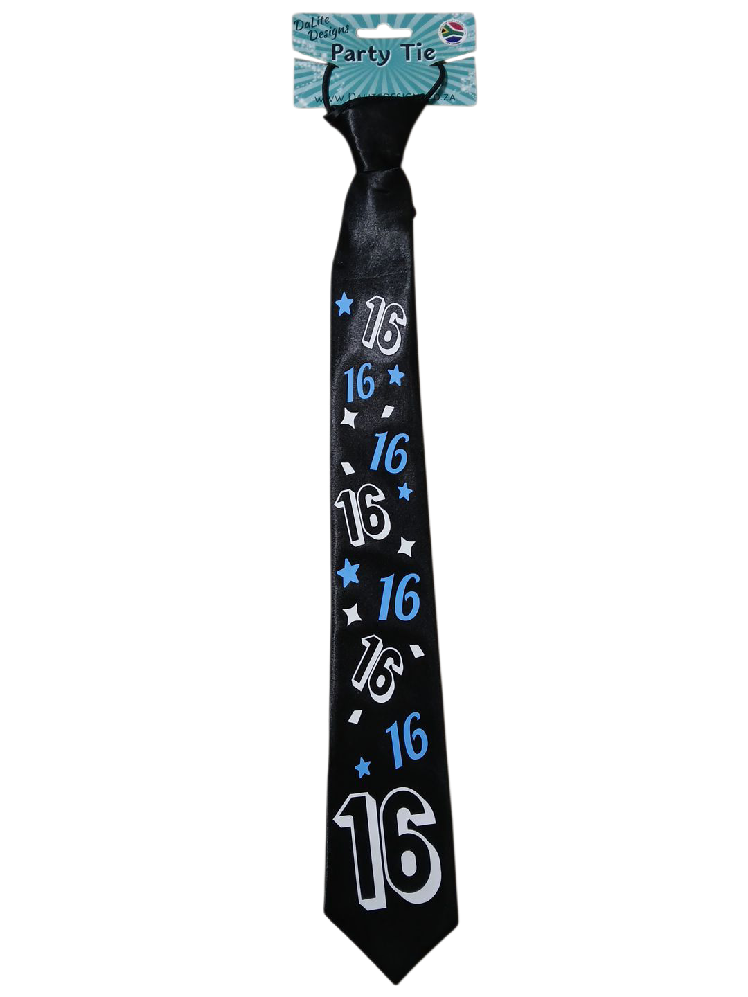 16th Birthday White & Blue