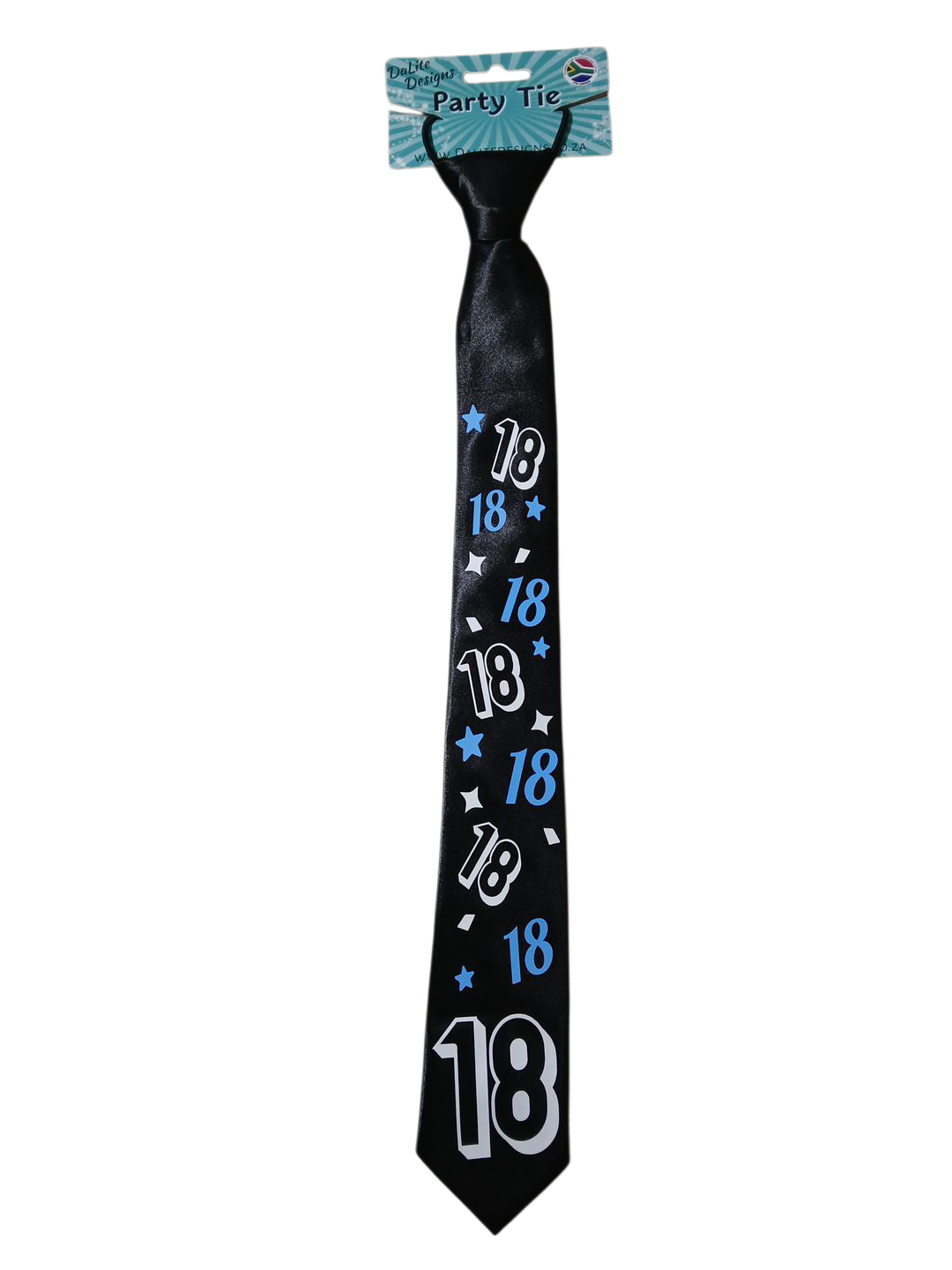 18th Birthday White & Blue